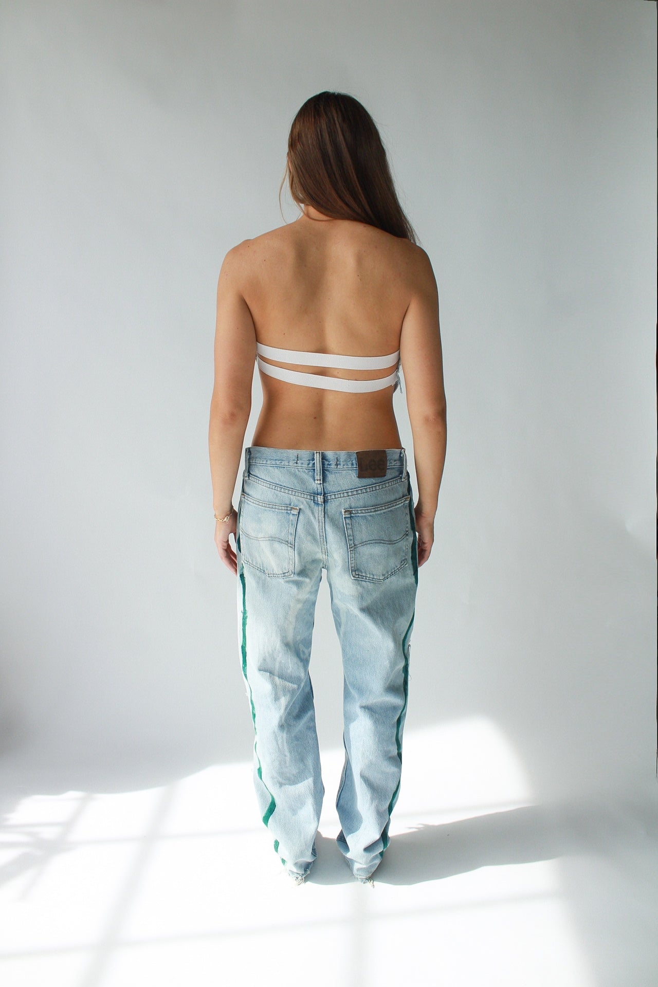 Vintage Painted Denim