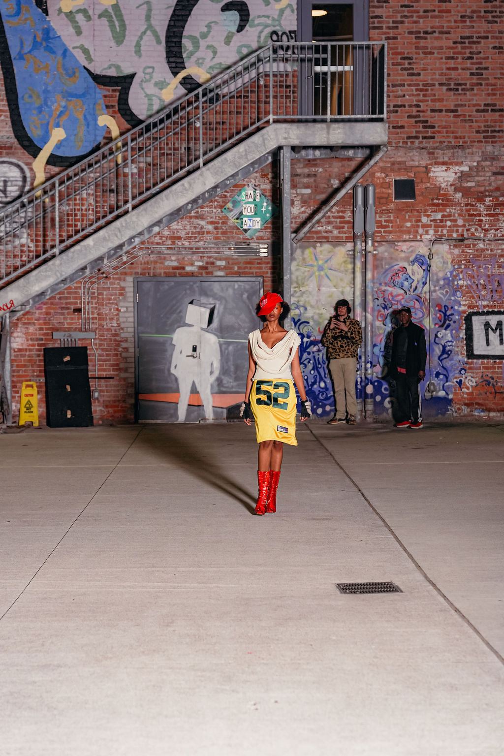 #52 Yellow Jersey Skirt