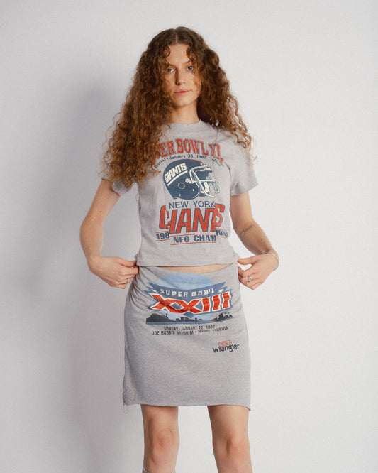 NFL Super Bowl XXIII Reworked Demi Skort