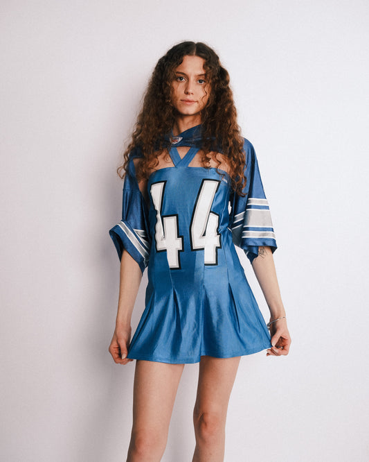 Detroit Lions Jersey Dress Reconstructed
