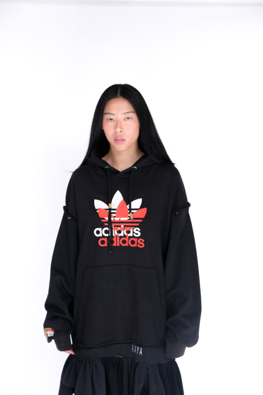 Reworked Adidas Hoodie Dress
