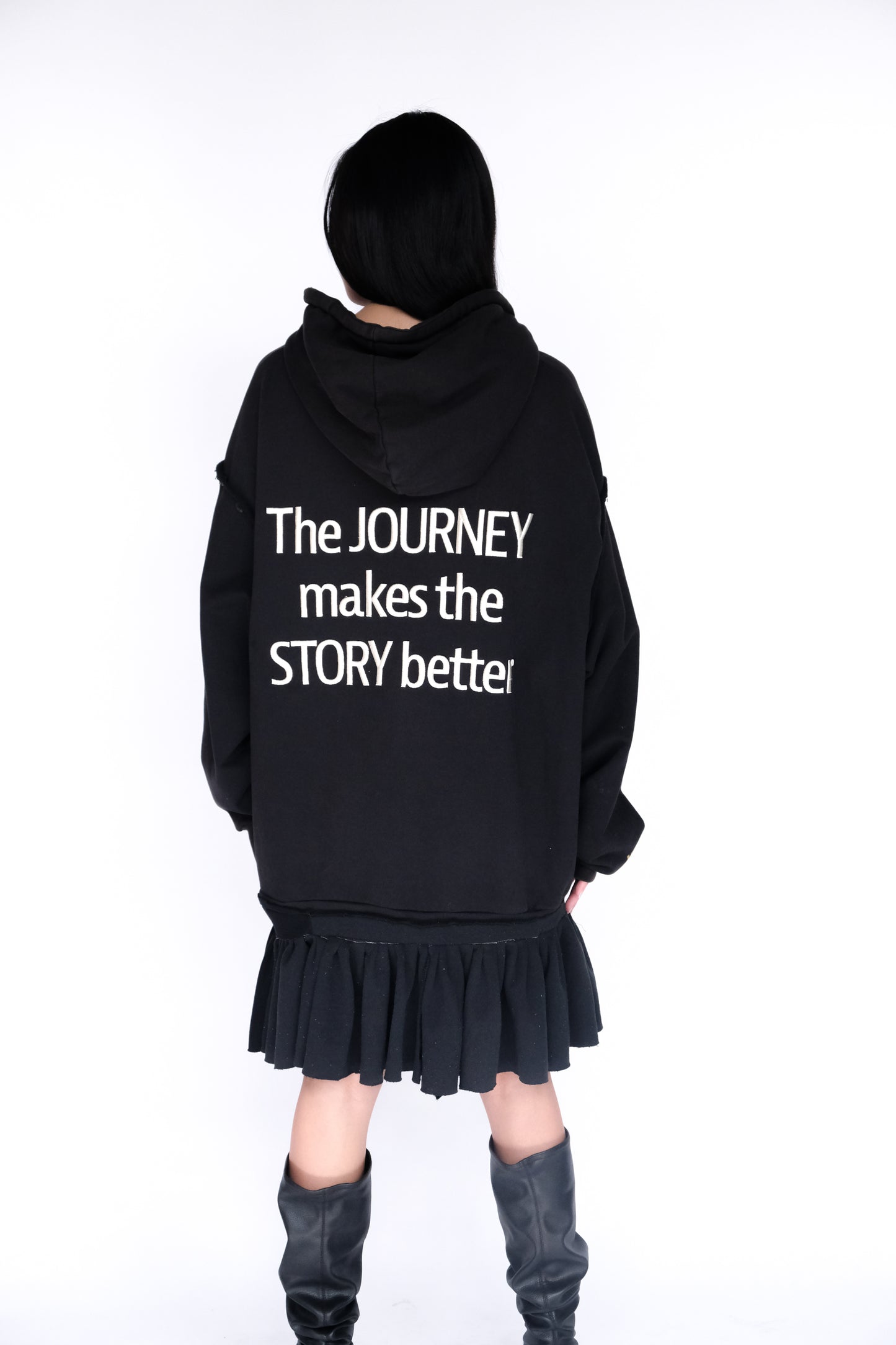 Reworked Adidas Hoodie Dress