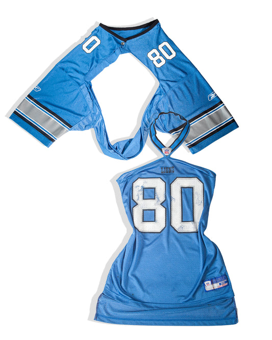 Detroit Lions Jersey Dress Reconstructed