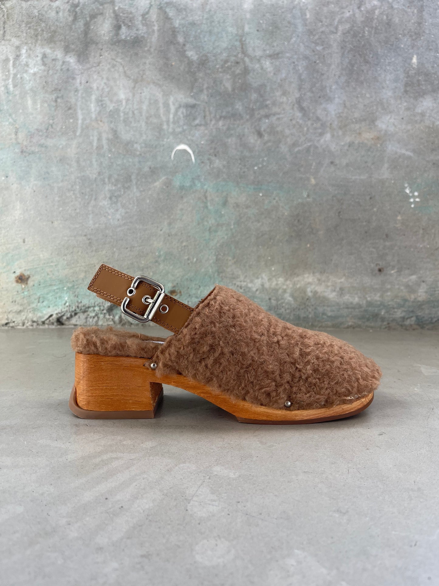 Miista Lana Beige Mule