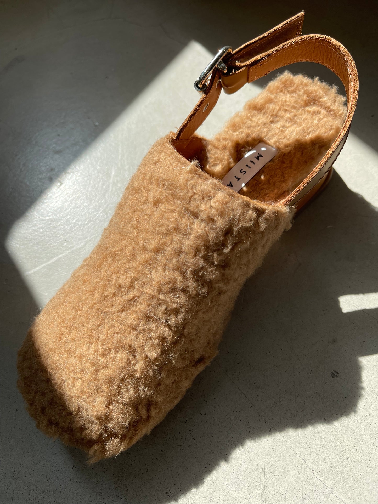 Miista Lana Beige Mule