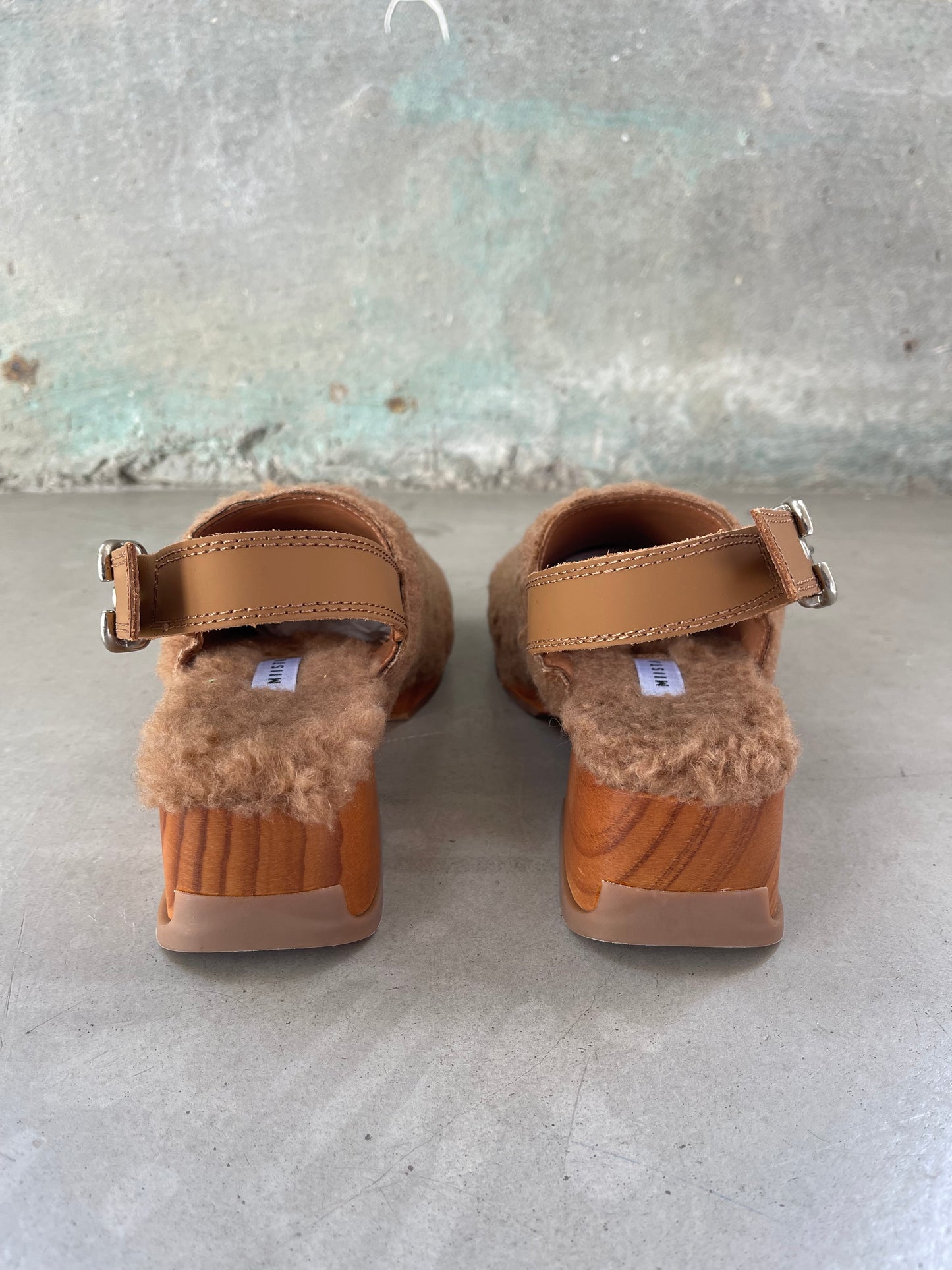 Miista Lana Beige Mule