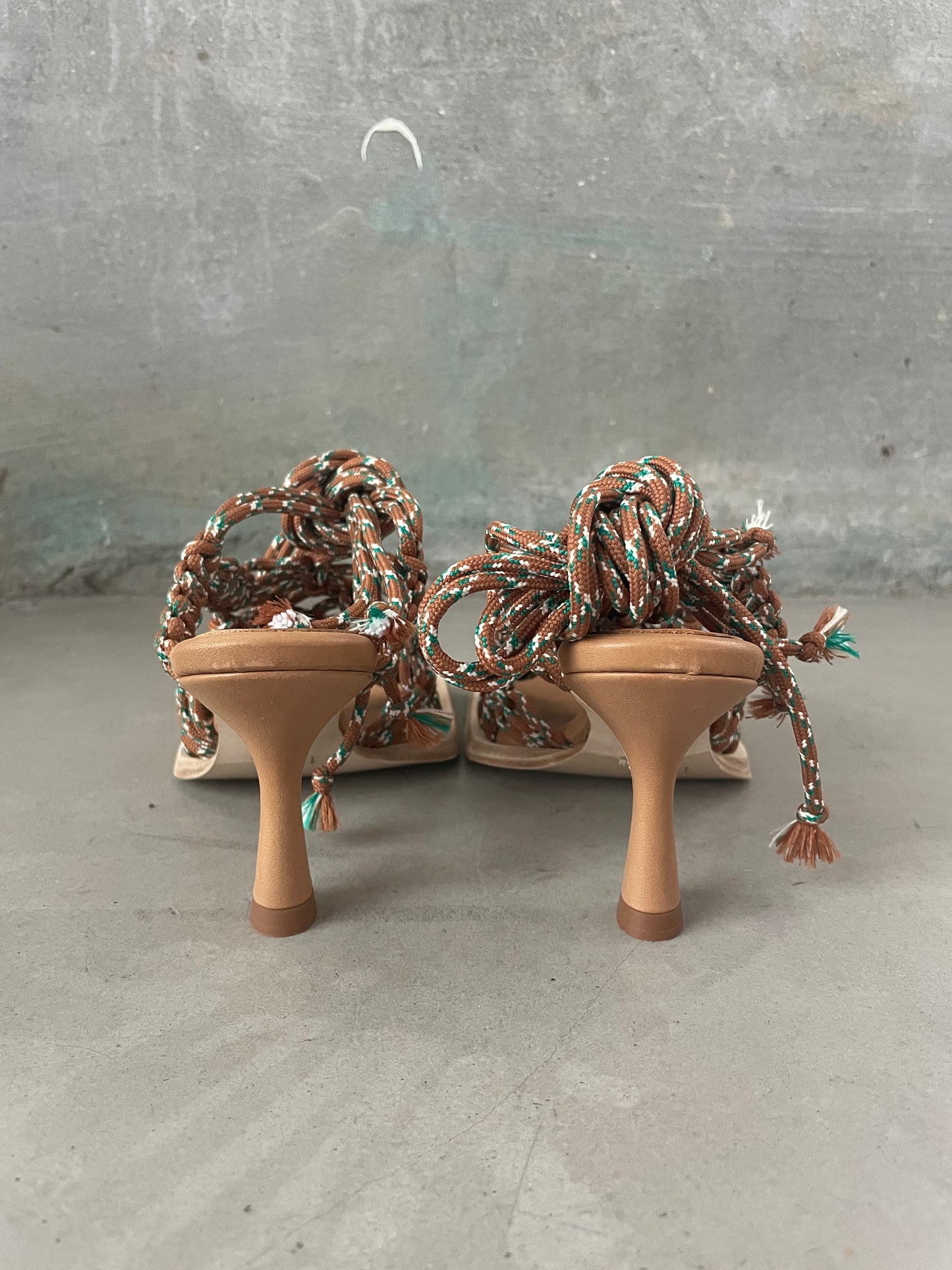 Miista Sundray Amber & Monte Carlo Green Sandals