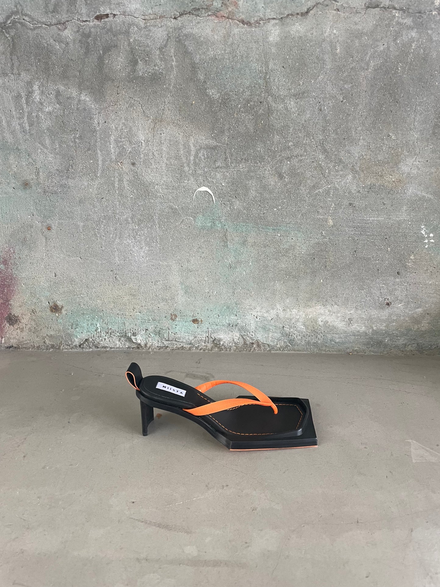 Joyce Deep Orange Sandals