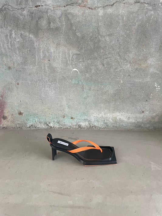 Joyce Deep Orange Sandals