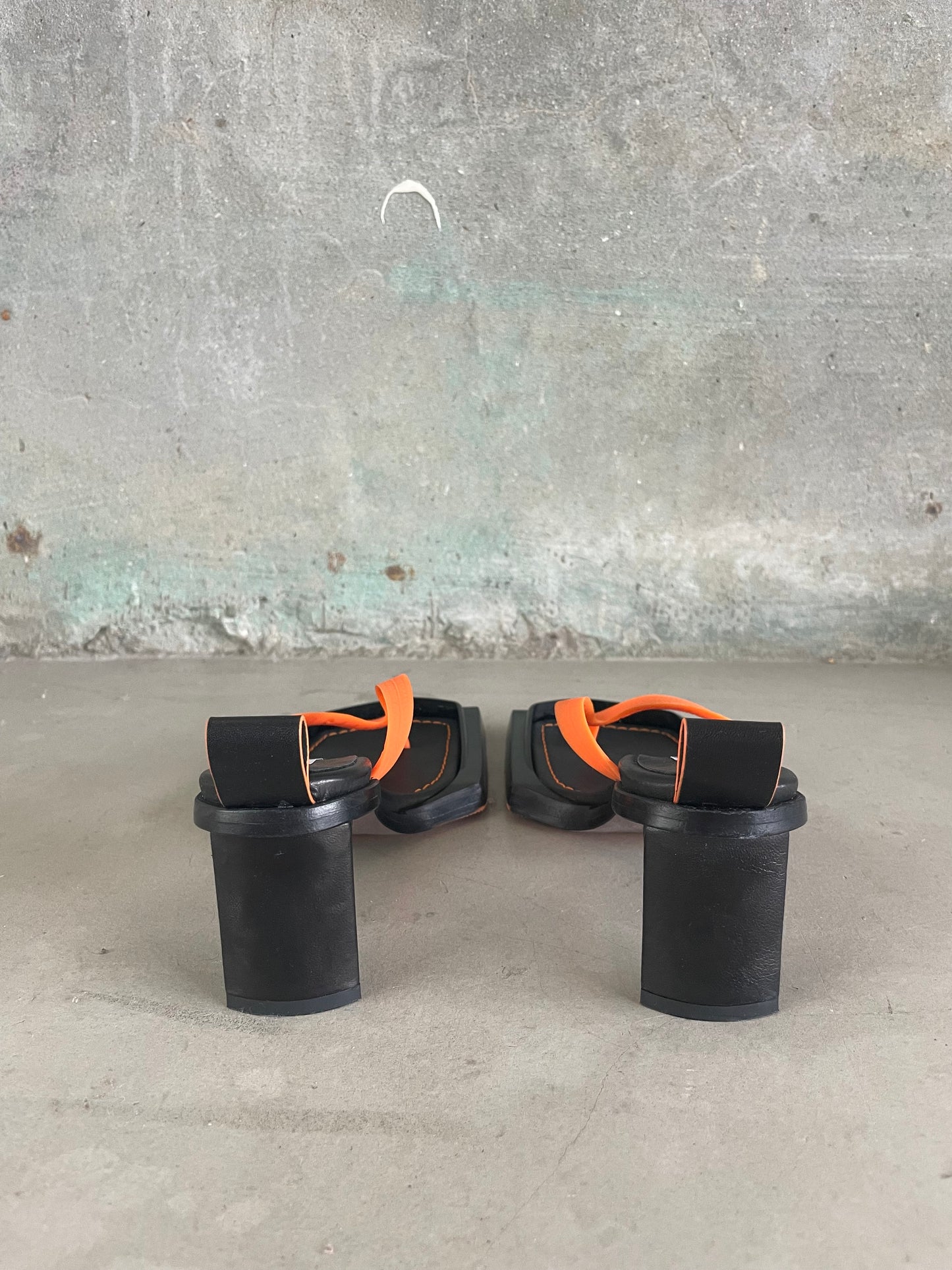 Joyce Deep Orange Sandals