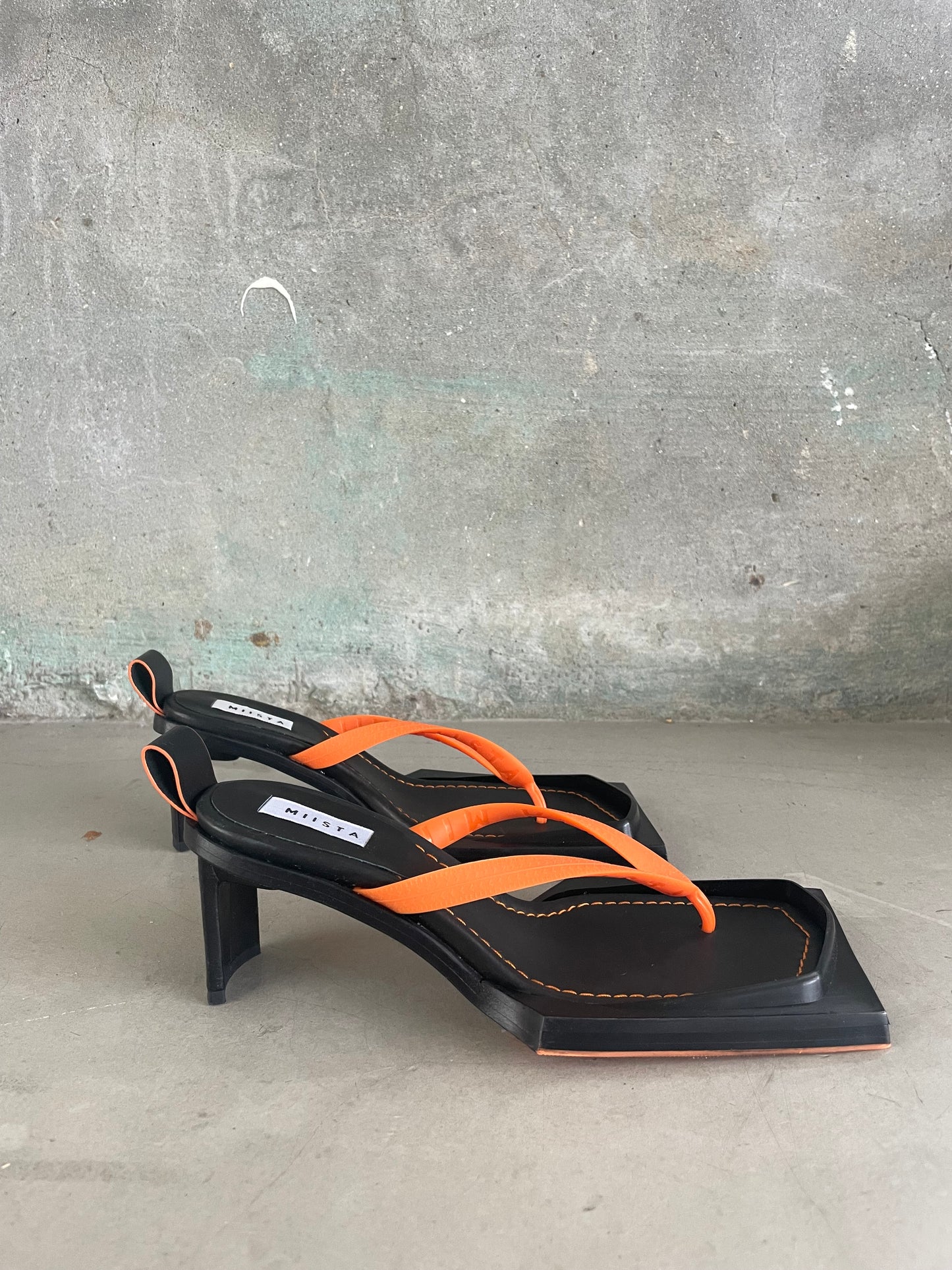 Joyce Deep Orange Sandals