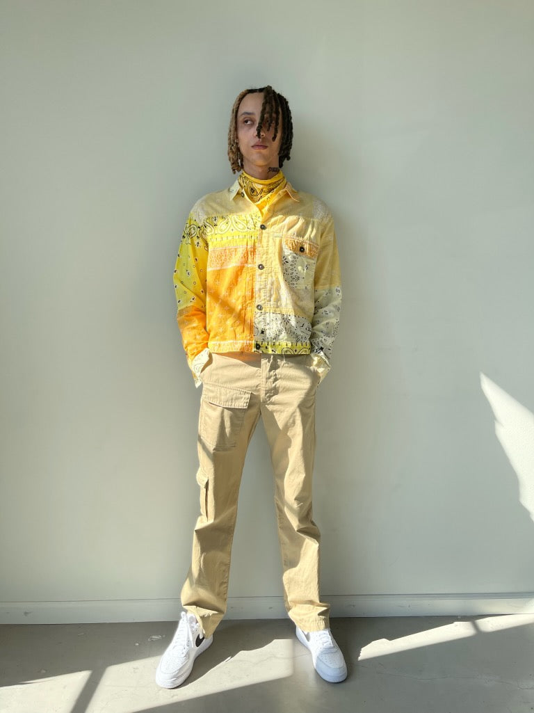 Kapital Yellow Bandana Button Up