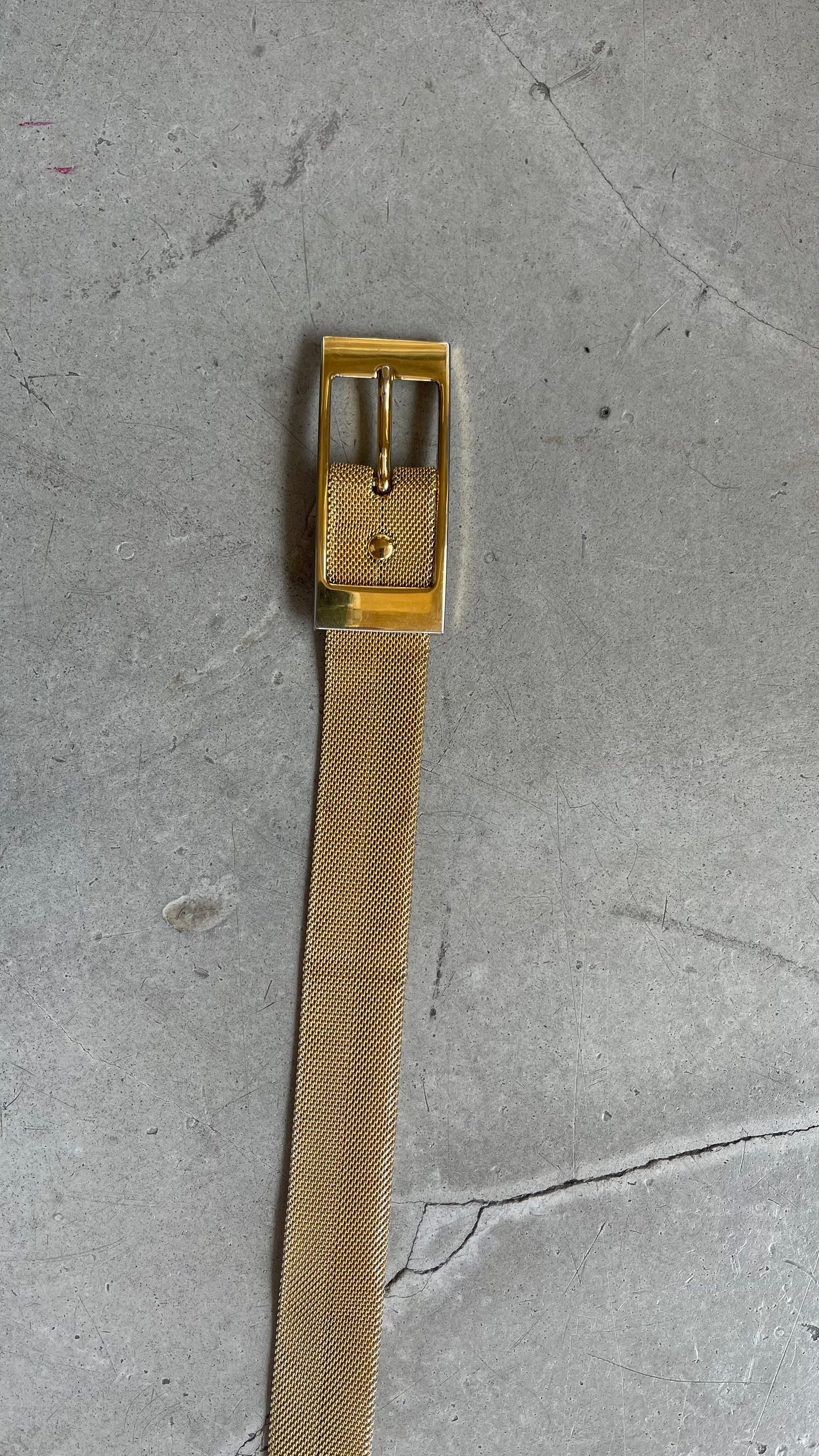 Sleek Gold Belt