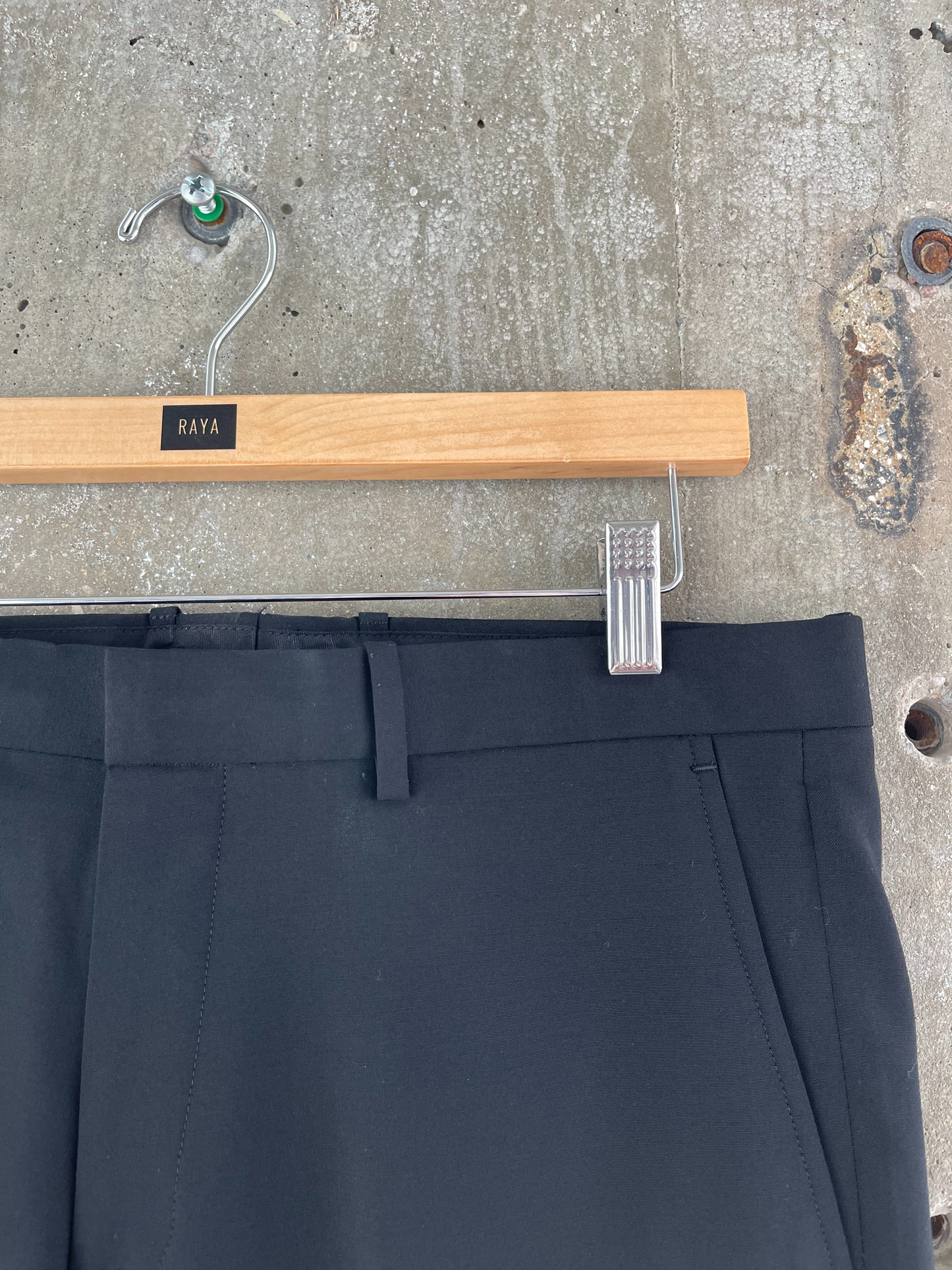 Theory Black Uomo Suit Pants