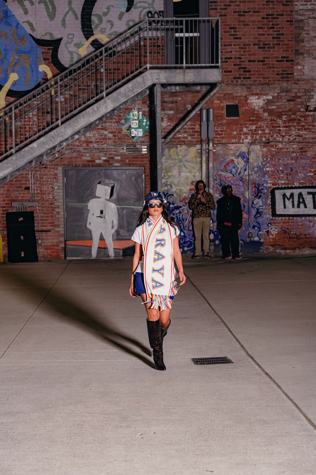Navy Blue Jersey Skort