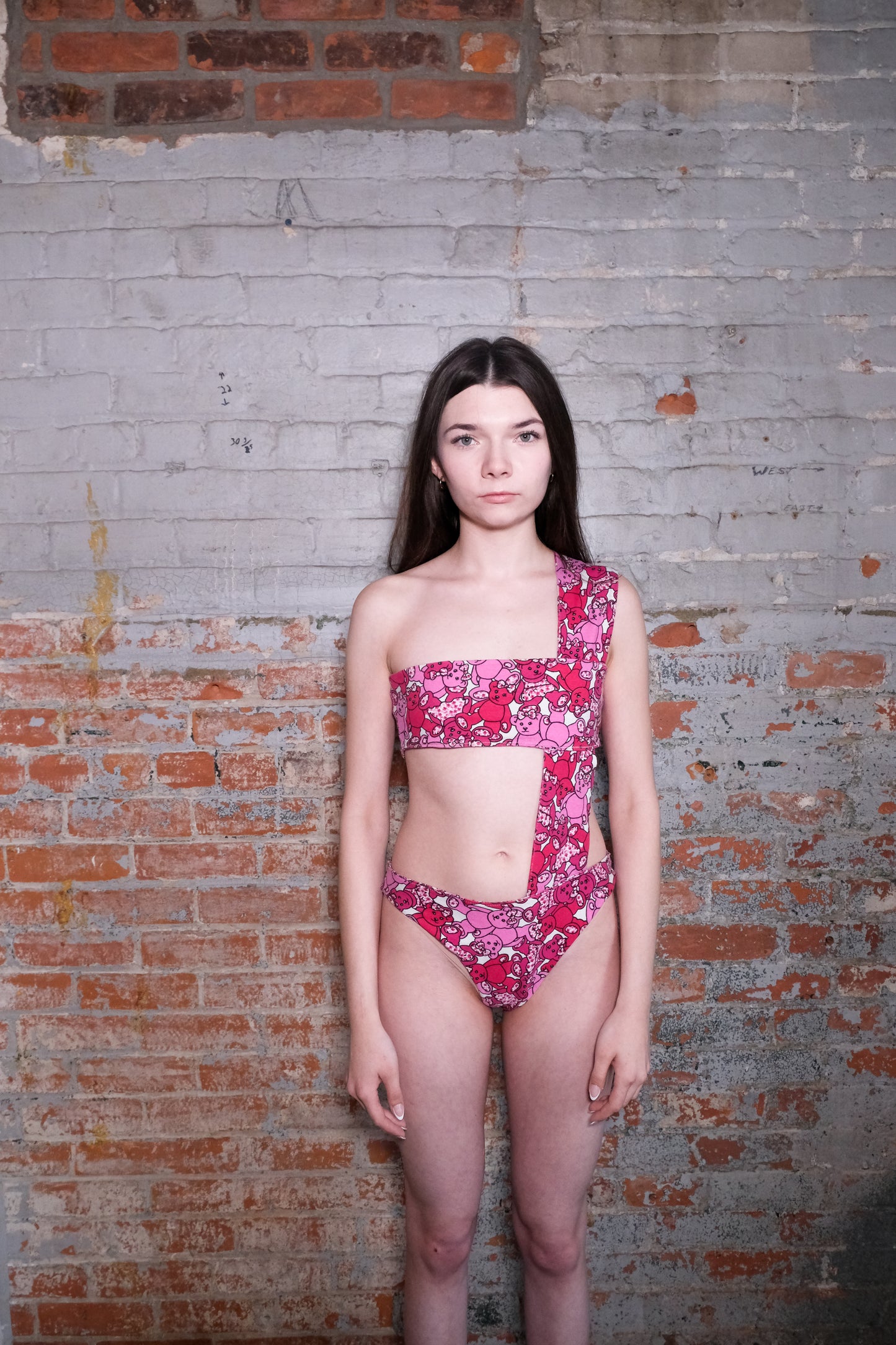 RAYA x Dutch Fonzie Vendetta Bear Print Bikini