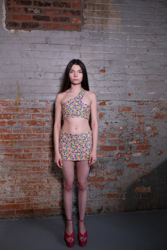 RAYA x Dutch Fonzie 3 Piece Stella Daisy Print Bikini