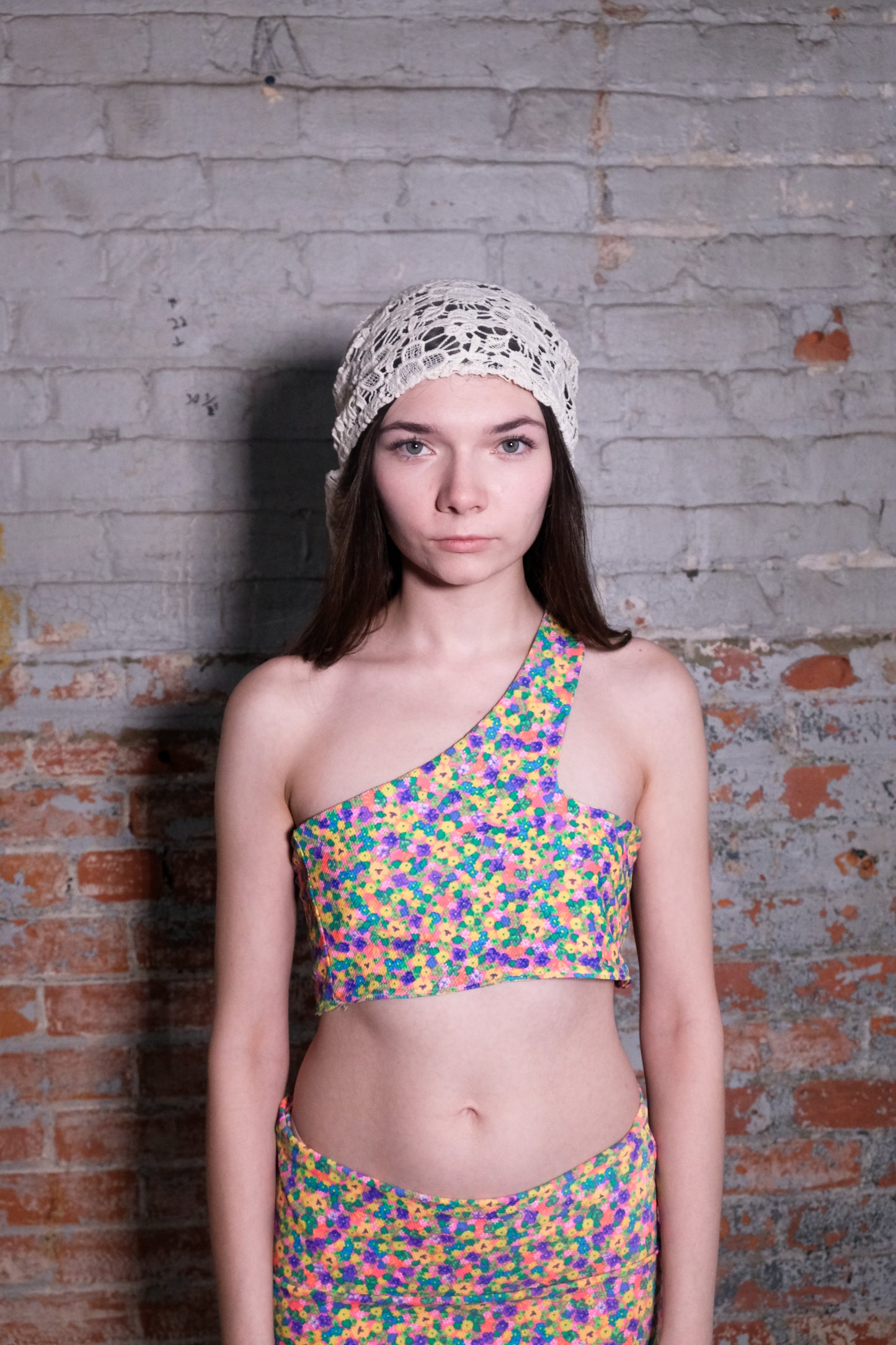 Cream Crochet Sarong