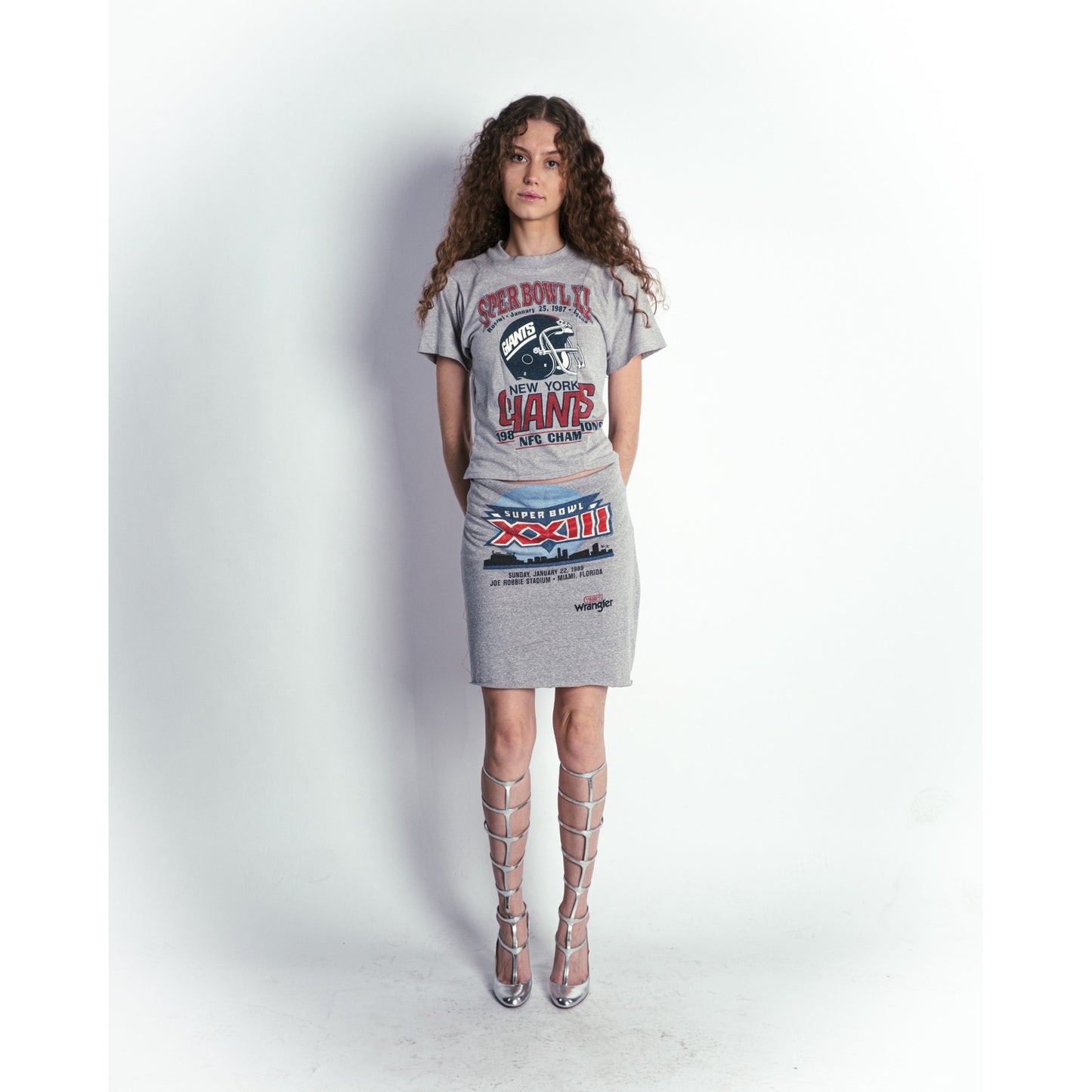 New York Giants Reworked Bodice T