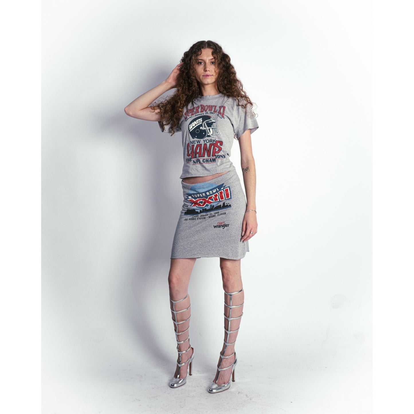 New York Giants Reworked Bodice T
