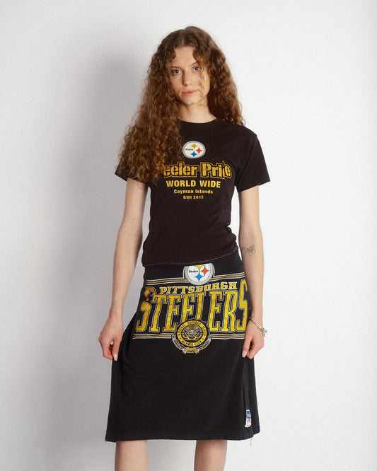 Pittsburgh Steelers Reworked Demi Long Skort
