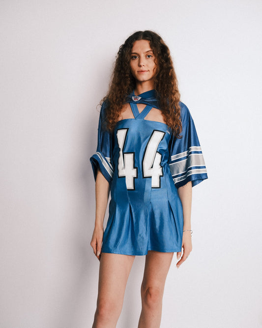 Detroit Lions Jersey Dress Reconstructed