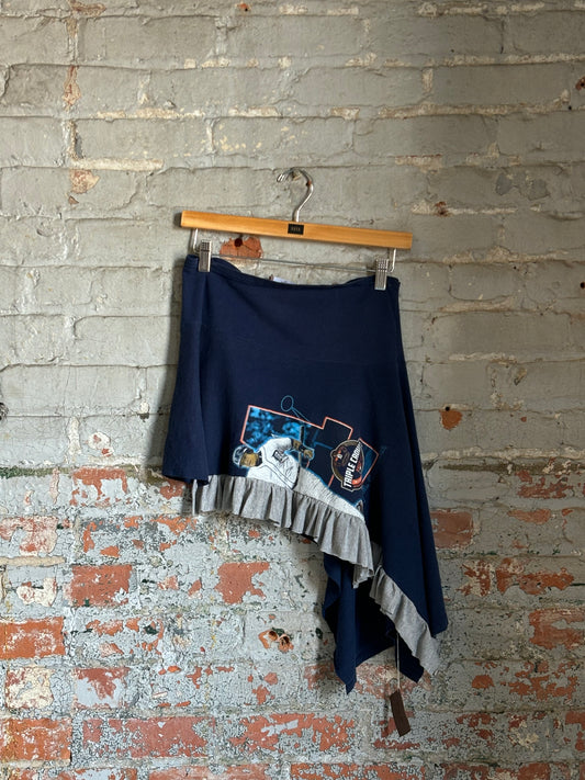Detroit Tigers T-skirt Grey Mini Flare