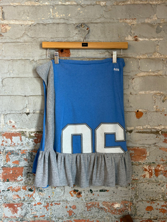 Detroit Lions Mini Skirt Grey Flare