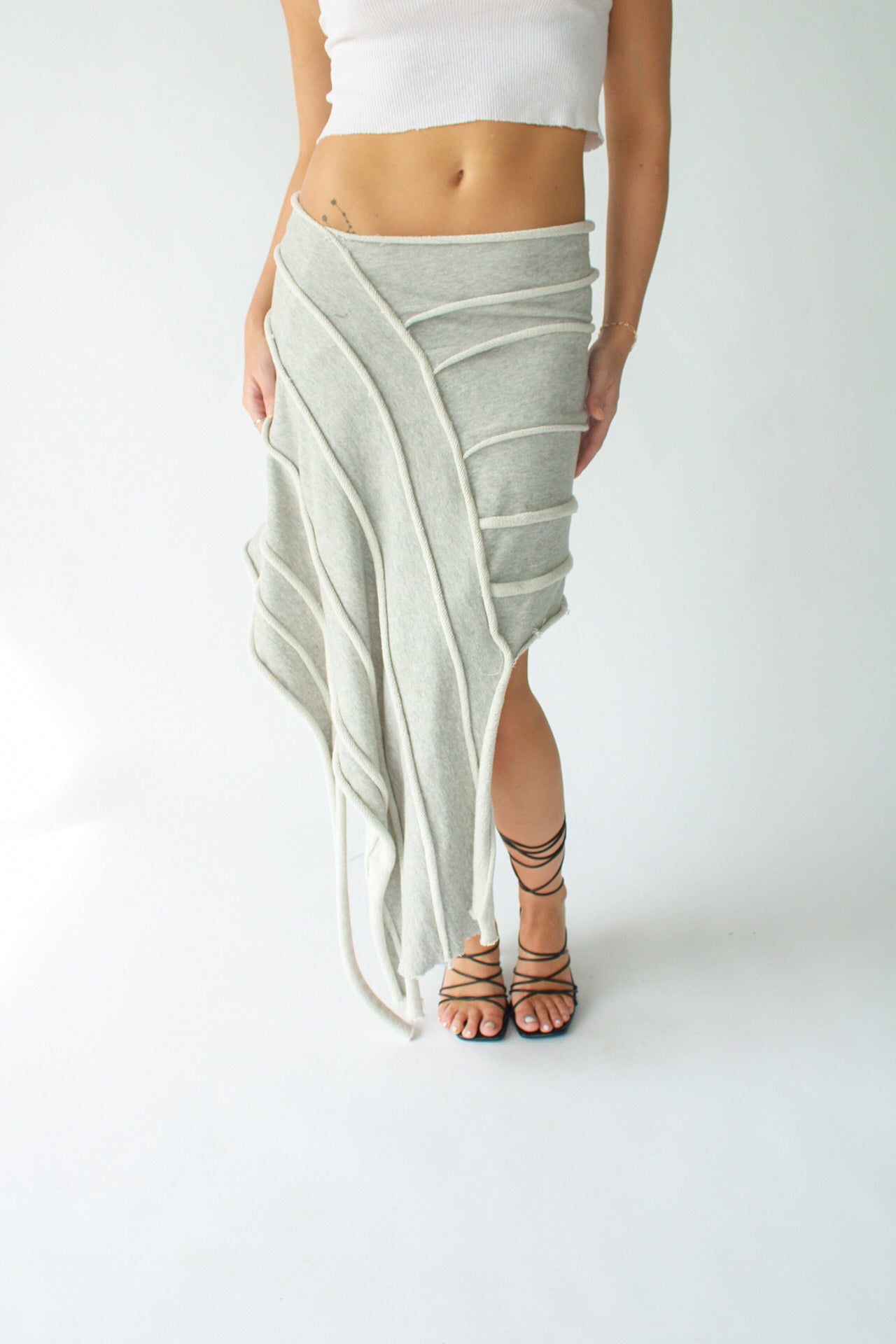 Textured Knit Skirt