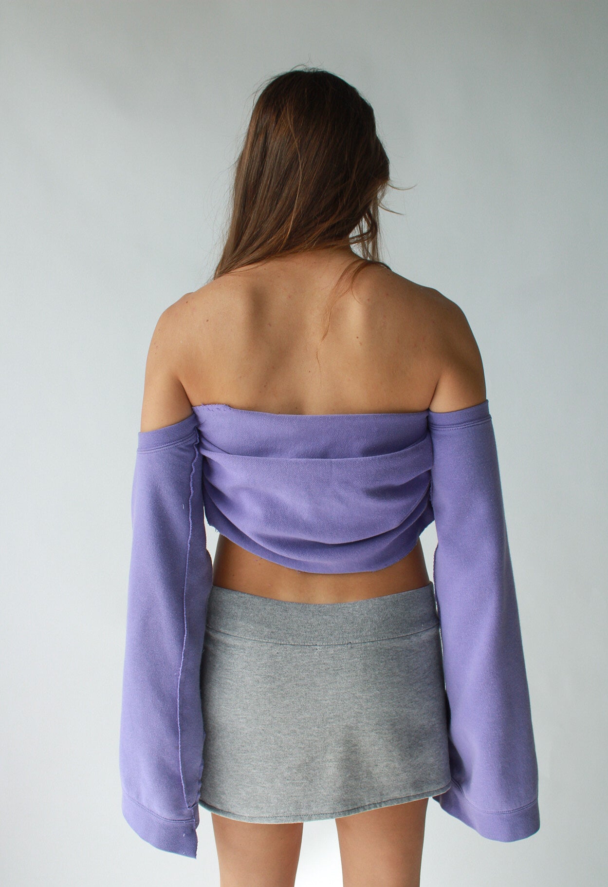 1/1 HofR Anna Purple Sweater Top w/ Sleeves