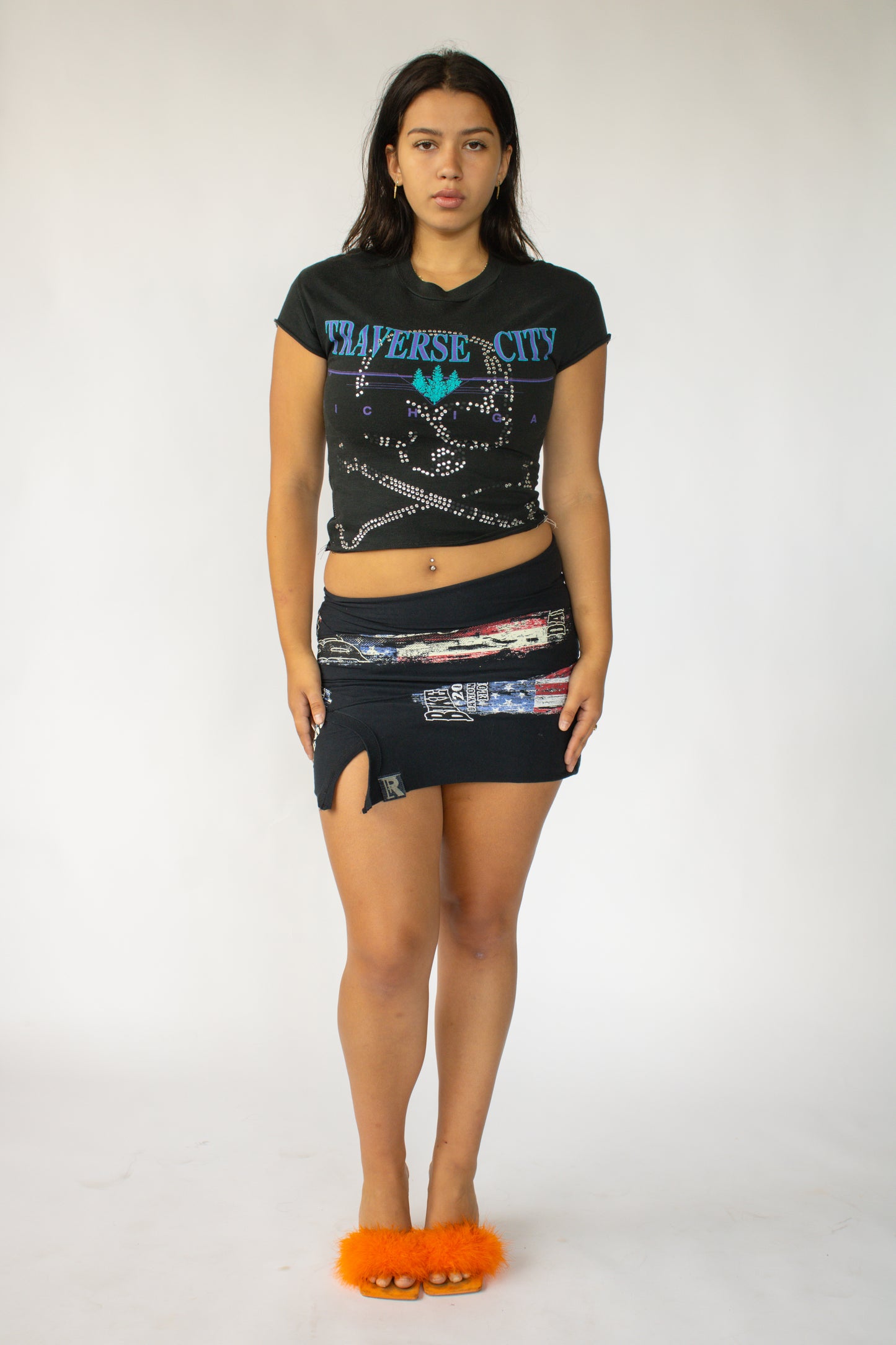 USA Biker T-skirt