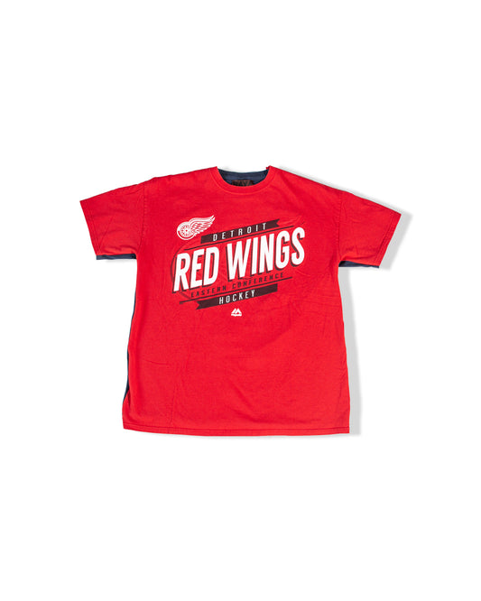 Mens Redwings/Tigers Reworked T