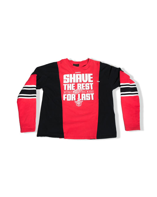 Mens Redwings 'Shave The Rest For Last' Graphic Long Sleeve